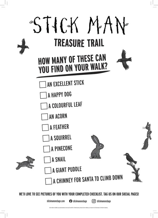 Stick Man treasure hunt